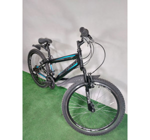 Rower górski MTB Chillaxx ESCAPE 24" rama 33cm biegów 21 czarno-niebieski