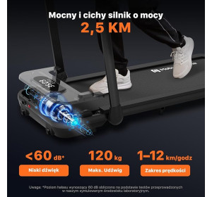 Mobvoi Home bieżnia elektryczna T4089 SE 120 kg 2,5 KM 12km/h