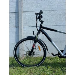 Rower elektryczny LANCIA YPSILON Estro M20 28 cali Szaro-czarny