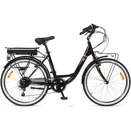 Rower elektryczny miejski i-Bike City Easy 26" 250W Czarny