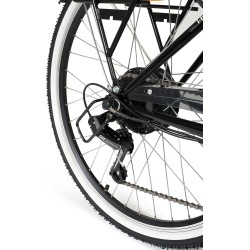 Rower elektryczny miejski i-Bike City Easy 26" 250W Czarny