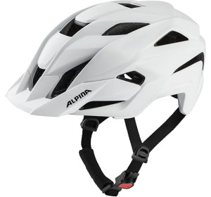 ALPINA Unisex - Dorośli, KAMLOOP Kask rowerowy, white matt, 55-59 cm