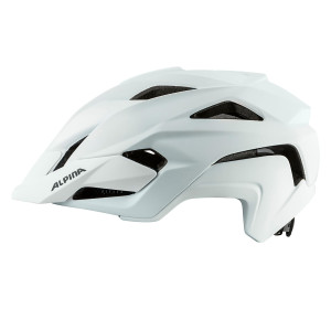 ALPINA Unisex - Dorośli, KAMLOOP Kask rowerowy, white matt, 55-59 cm