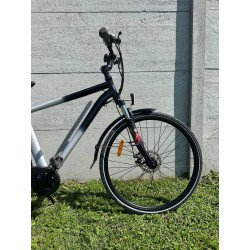 Rower elektryczny LANCIA YPSILON Estro M20 28 cali Szaro-czarny