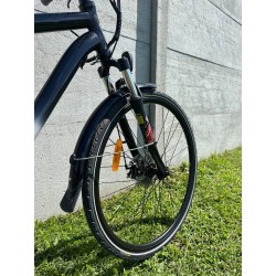 Rower elektryczny LANCIA YPSILON Estro M20 28 cali Szaro-czarny