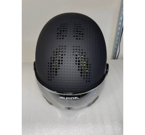 Kask narciarski Alpina zupo visor q-lite 51-55 cm charcoal-neon mat