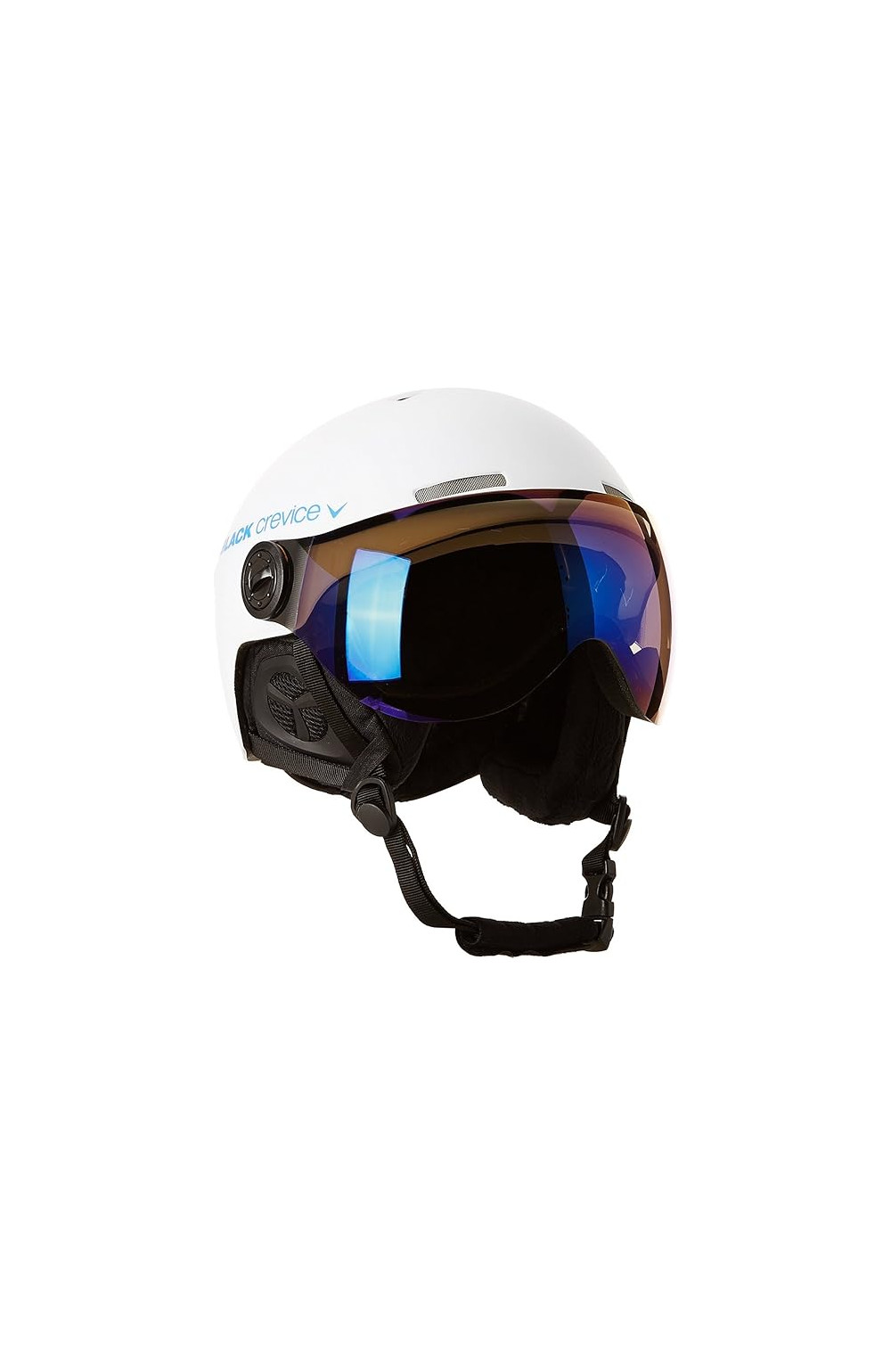 Kask narciarski z wizjerem Black Crevice Gstaad roz. M/L(58-61cm)
