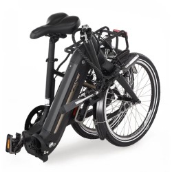 Rower elektryczny składany Fischer AGILO MOVE 2.0 20″ RH 36 cm 374 Wh Black Matt