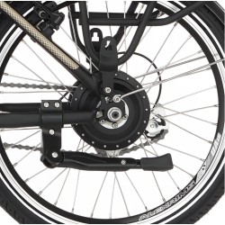 Rower elektryczny składany Fischer AGILO MOVE 2.0 20″ RH 36 cm 374 Wh Black Matt