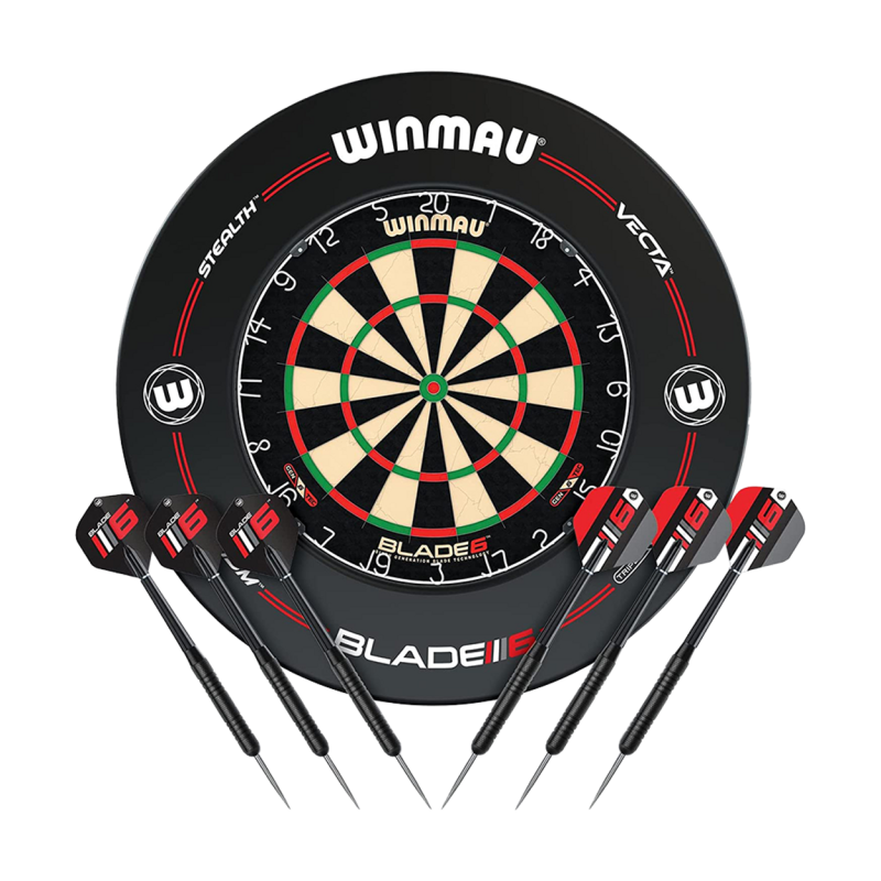 Zestaw do Darta Winmau Blade 6 Set Osłona Blade 6 Surround 2x zestaw lotek