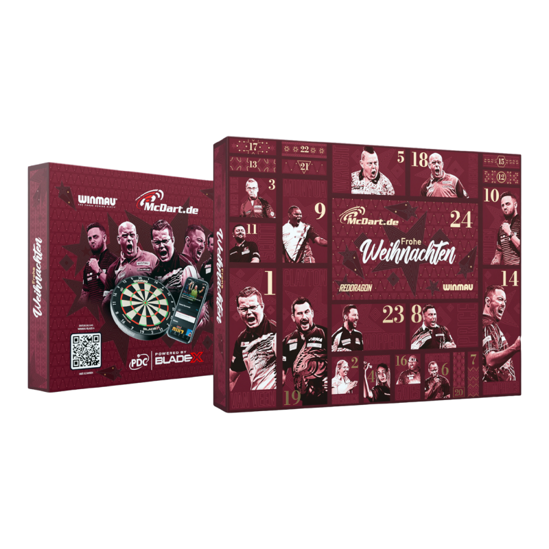 Kalendarz adwentowy Mc Dart 2026 PREMIUM LIMITOWANE PIÓRKA + LOTERIA