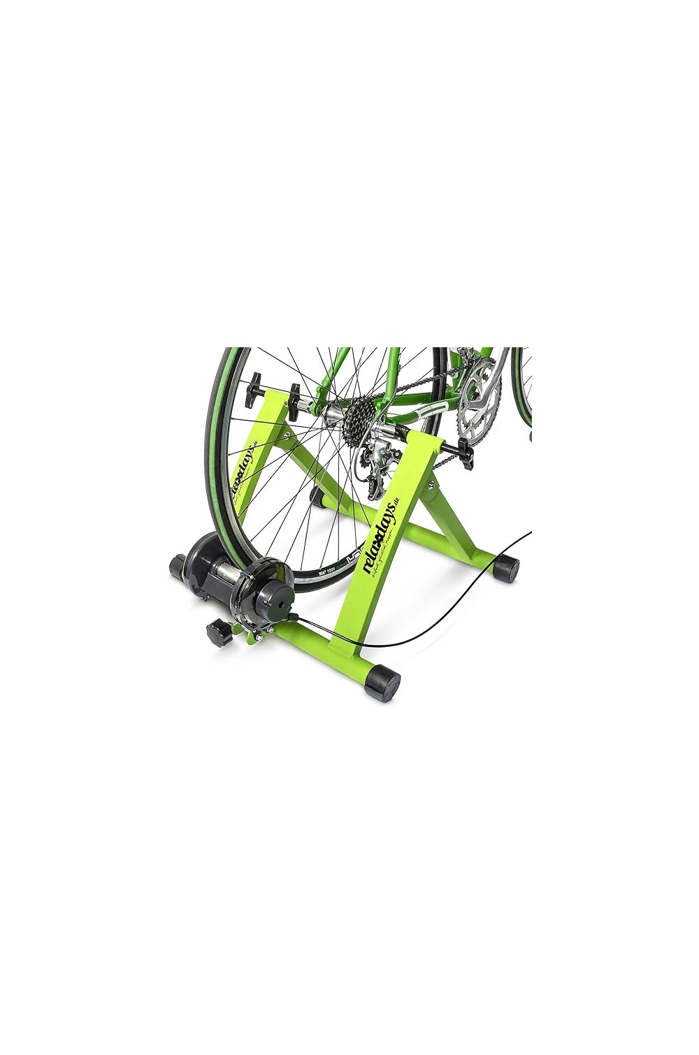 Trenażer rowerowy składany 26-29" RelaxDays zielony