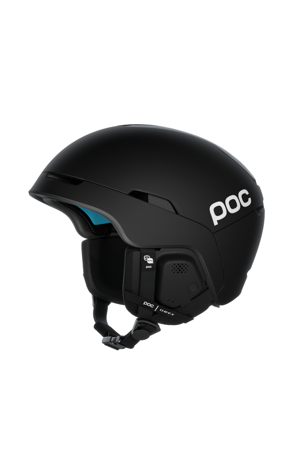 Kask narciarski Poc Obex SPIN Communication  XS-S 51-54cm Uranium czarny