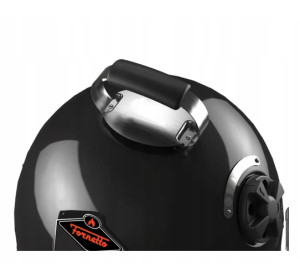 Fornetto Razzo Pro Black 2w1 - Grill Węglowy i Wędzarka
