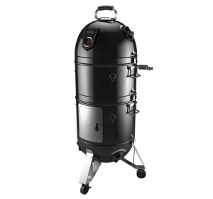 Fornetto Razzo Pro Black 2w1 - Grill Węglowy i Wędzarka