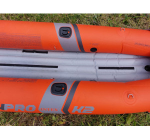 Kajak dmuchany 2-osobowy Intex Excursion Pro + wiosła