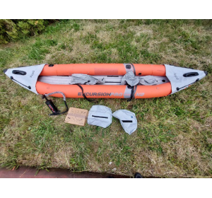 Kajak dmuchany 2-osobowy Intex Excursion Pro + wiosła