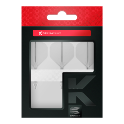 System Dart Target K-Flex No2 Standard Clear Przezroczysty 3szt 33mm