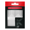 System Dart Target K-Flex No2 Standard Clear Przezroczysty 3szt 33mm