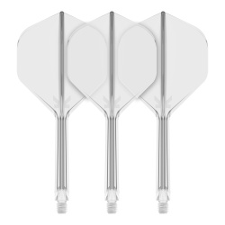 System Dart Target K-Flex No2 Standard Clear Przezroczysty 3szt 33mm