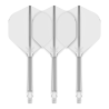 System Dart Target K-Flex No2 Standard Clear Przezroczysty 3szt 33mm
