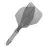 Piórka do lotek dart L-Style L1 EZ Clear Black 3szt 33 mm