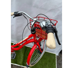 Rower elektryczny miejski Fischer Citra Retro 2.0 28", 14,5Ah, 48cm rama
