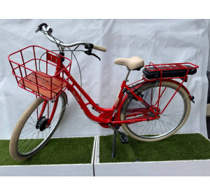 Rower elektryczny miejski Fischer Citra Retro 2.0 28", 14,5Ah, 48cm rama