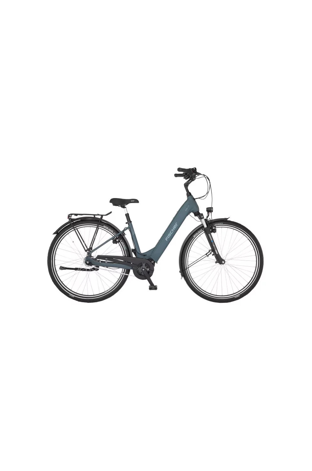 Rower miejski elektryczny Fischer Cita 4.2i 28", 50cm rama, 19,6Ah