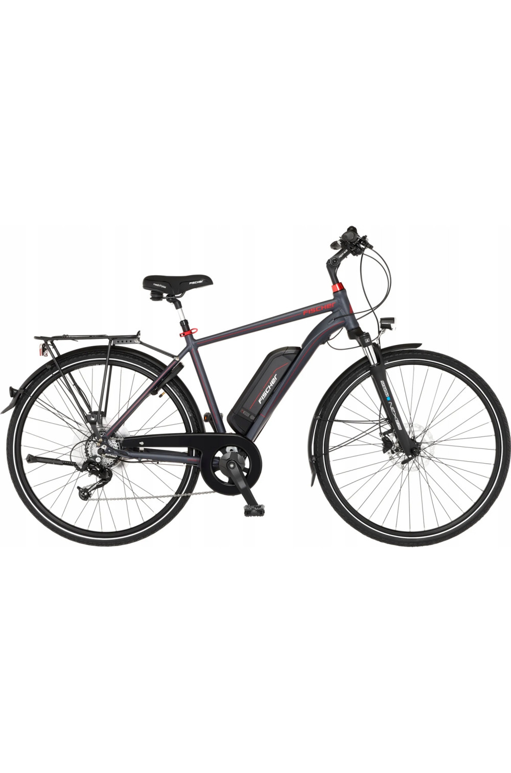Rower Trekkingowy Fischer Viator 1.0, 28", baterie dopisac , 21"  rama