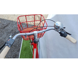 Rower elektryczny miejski Fischer Citra Retro 2.0 28", 8,8Ah, 48cm rama