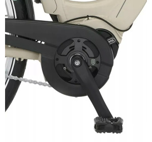 Rower elektryczny miejski Fischer Cita 1.8 28", 44cm rama, 14,5Ah