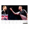 KALENDARZ ŚCIENNY DARTS KALENDER 2027 ZE ZDJĘCIAMI GWIAZD DARTA