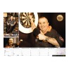 KALENDARZ ŚCIENNY DARTS KALENDER 2027 ZE ZDJĘCIAMI GWIAZD DARTA