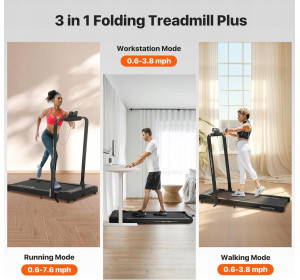 Bieżnia elektryczna Mobvoi Home T4225 Plus Incline 120 kg 2,5 KM 12km/h
