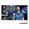 KALENDARZ ŚCIENNY DARTS KALENDER 2027 ZE ZDJĘCIAMI GWIAZD DARTA