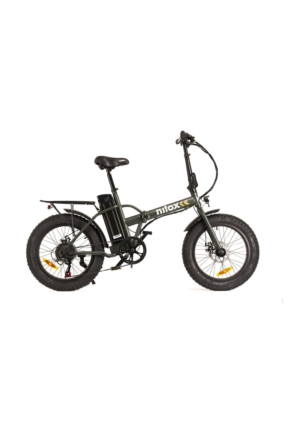 Rower elektryczny Fatbike Nilox X8  20" Składany Zielony 13 Ah